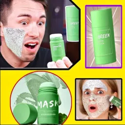New Lounch Origanal Green Mask Stick. (40gm.) Green Tea New- Face Shaping Mask Face Shaping Mask-17