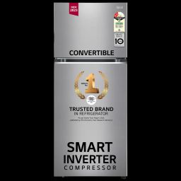 LG 423 Litres 2 Star Frost Free Double Door Convertible Refrigerator with Smart Diagnosis (GL-S422SPZY.DPZZEB, Shiny Steel)-image-10
