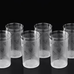 (Pack of 6) PRISM GLASS SET FOR HOME AND OFFICE Glass Set Water/Juice Glass-image-60