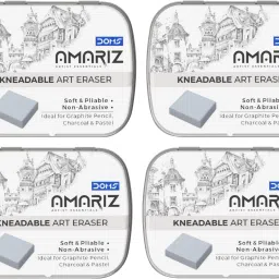 Amariz Kneadable Art Eraser Pack of 4 Non-Toxic Eraser-image-25