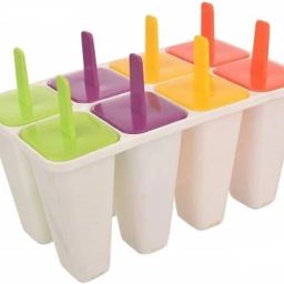 Multicolor Plastic Ice Cube Tray (Pack of1) Multicolor Plastic Ice Cube Tray-image-13