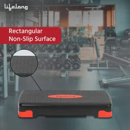 lifelong Premium Aerobic Stepper For Exercise With Adjustable Height, Anti-Skid Surface Stepper image 5