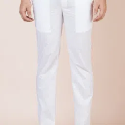 SOLID WHITE PANT PYJAMA Men Pyjama-image-6