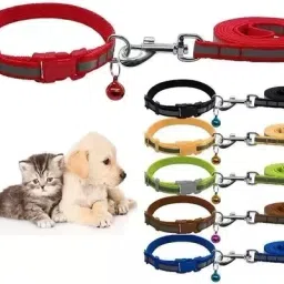 1/2 Inch Reflective Collar And leash Set For Puppies Dog And Cat With bell Dog & Cat Collar & Leash-14