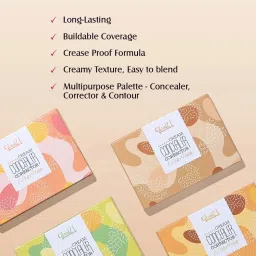 glam21 Cream Concealer Corrector Palette Concealer image 4