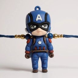 Kids Captain Rakhi Plastic (PVC) Rakhi Set-image-26