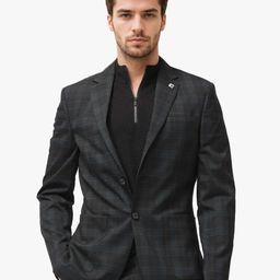 rare rabbit Men Suits Checkered Suit-picture-25
