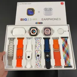 Neel Traders 7 strap ultra series Watch and earbuds combo Smartwatch-picture-11