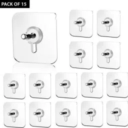 (PACK OF 10)Multipurpose use bathroom and kitchen storage hook 1.167 Hook 1-image-90