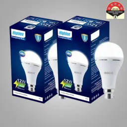 Pack of 2 – 12W Emergency LED Bulbs for Power Outages 3 hrs Bulb Emergency Light-26