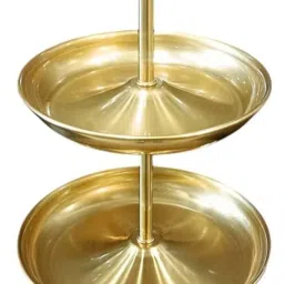 Multi 3 Tier Metal Dessert Fruit Center Rod Heavy Duty Hardware Holder Carbon Steel Cake Server-image-32