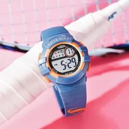 V2A Kids Dial & Straps Digital Multi-Function Watch DK8206-Dino-Blue-4