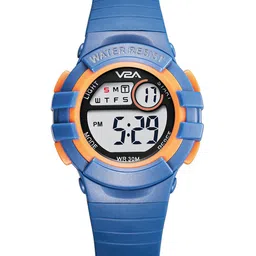 V2A Kids Dial & Straps Digital Multi-Function Watch DK8206-Dino-Blue image 5