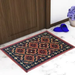 Multicolor Abstract Nylon 14x22 Inches AntiSkid 1 Door Mat By Athom Living-picture-42
