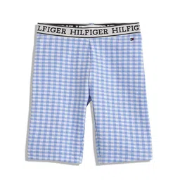 Tommy Hilfiger Girls Checked Mid-Rise Shorts-image-26