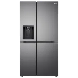 LG 630 Litres 3 Star Frost Free Side by Side Door Smart Wifi Enabled Refrigerator with Multi Air Flow (GL-L257CPZ3.DPZZEBN, Shiny Steel)-image-34