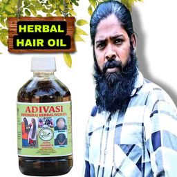 adivasi Natural Hair oil 108 Jaddibutti mix | For all types of Hairs Hair Oil-picture-46