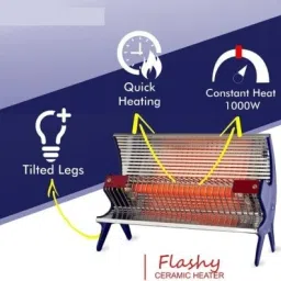 Singel Rod Type Heater || 1 Year Season Warranty || Make in India || DS-90 Halogen Room Heater-image-68