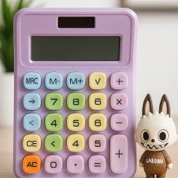 dhago SQUARE KEY CAL * 01 SQUARE KEY CAL * 01 Basic Calculator image 3