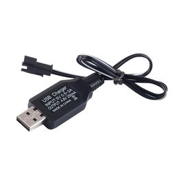 jubobu RC Model Battery Charger Cable,SM-2P Connector Plug,4.8 V 250mA,Charging Protection Circuit and Indicator Light,Lithium Battery Charger for RC Drone Toys&Multipurpose Batteries-1Pc image 1