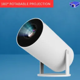 Guggu Mini HD Projector for Home 4KSupport With Built-in App Netflix/Prime/YouTubeJ147 (4500 lm / 1 Speaker / Wireless / Remote Controller) Portable Projector-picture-6
