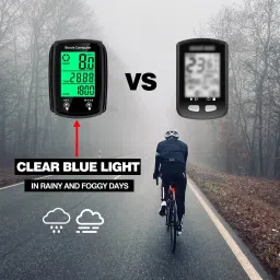 trakoz Water resistant Bike Speedometer 19 Functions Average, Max Speed Wireless Cyclocomputer image 3
