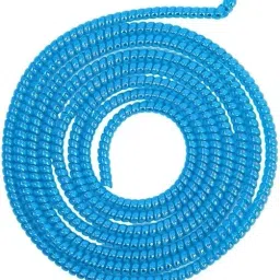 Epaal Spiral Metallic Color (2 Pcs) 1.2 Mtr Each Full Size (Blue) USB, Earphone Cable Protector-image-34