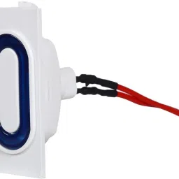 the elite electrotek Neon Indicator Socket White Modular Electrical Universal For Home Office Shop Indicator Transfer Stand image 2
