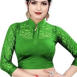 Fashion Neck Women Blouse-image-38