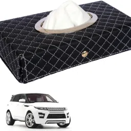 Cross-Black Tissue Box Leatherette-615 Vehicle Tissue Dispenser-27