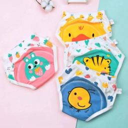 Cotton Toddler Waterproof Underwear for Kids | Leakage Proof Reusable Pack 6-36