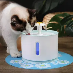 Pet Fountain Round with 2 Nozzles , Automatic Cat Water Fountain-image-87
