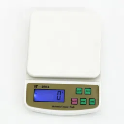 RTB Digital 10kg x 1g Kitchen Scale Balance Multi-purpose weight measuring machine,Weighing scale,Weight Machine for Kitchen,Electronic Kitchen Digital Weighing Scale Weighing Scale (White) (WITHOUT ADAPTOR) Weighing Scale-12