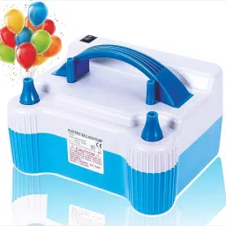 Blue, White ELECTRIC BALLOON PUMP Balloon Pump-image-82