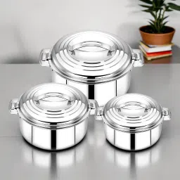 Pack Of 3-76 Pack of 3 Thermoware Casserole Set-14
