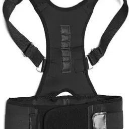 Premium Posture Corrector for Clavicle Support,for Men & Women- Free Size(Black) Back / Lumbar Support-5