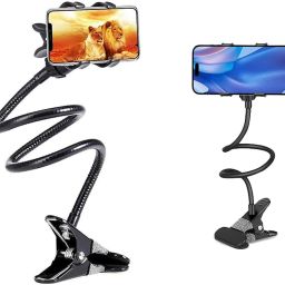 STRIFF Flexible Mobile Stand, 360 degree Rotation, Heavy Duty Clamp for All Smartphone Mobile Holder-20