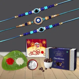 77-81-81. .c Rakhi For Brother, Rakhi Combo, rakhi gift hamper, Rakhi set of 3 Assorted Gift Box-17