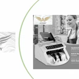 AVIARY RKSM/MG/52/3 Currency Counting Machine with UV/MG Counterfeit Notes Detection Note Counting Machine image 2