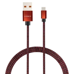 Hammer Type A to Type C 3.3 Feet (1M) Cable (Tangle-free Design, Red)-4