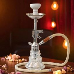 SmokeBliss Compact Hookah Set 16 inch Iron Hookah-image-8