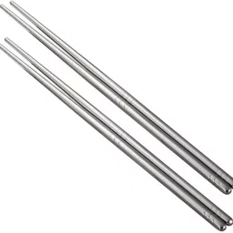 Eating, Decorative Stainless Steel Japanese, Korean, Vietnamese Chopstick-image-4