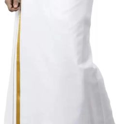 JUPALAW FANCY VELCRO POCKET (STICKER DHTOI ) Premium quality Solid Men Dhoti-image-6