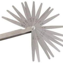 Feeler Gauge Set 26 Blades .03 to 1.00 MM Pin Gauge-12