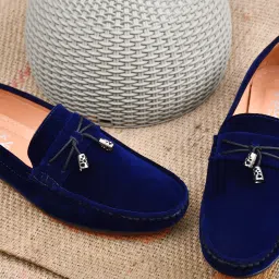 Men's Suede Leather Stylish Light Weight Loafer Shoe For Men's Loafers For Men-17