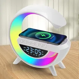 TUNEO Wireless Charging Speaker with Multicolour Lamp 15 W Bluetooth Party Speaker-4