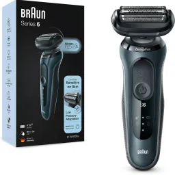 Braun Electric Shaver for Men, Series 6 61-N1000S SensoFlex Wet & Dry Foil Shaver For Men-image-33