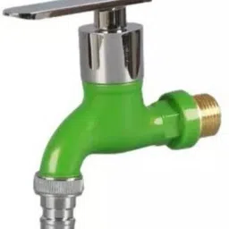 PVC Miami Nozzle Bib Tap - Green Nozzle Cock Faucet-image-46