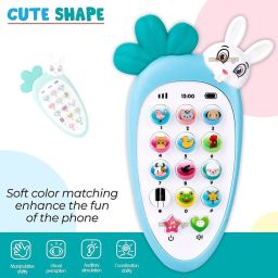 Smart Kids Rabbit Phone, Musical Sound Toys, Best Gift For Kids_BS35-18