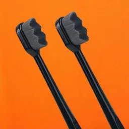 2 PCS High Density Micro-Fine Bristle Toothbrush - Comfort Round Head Design Ultra Soft Toothbrush-16